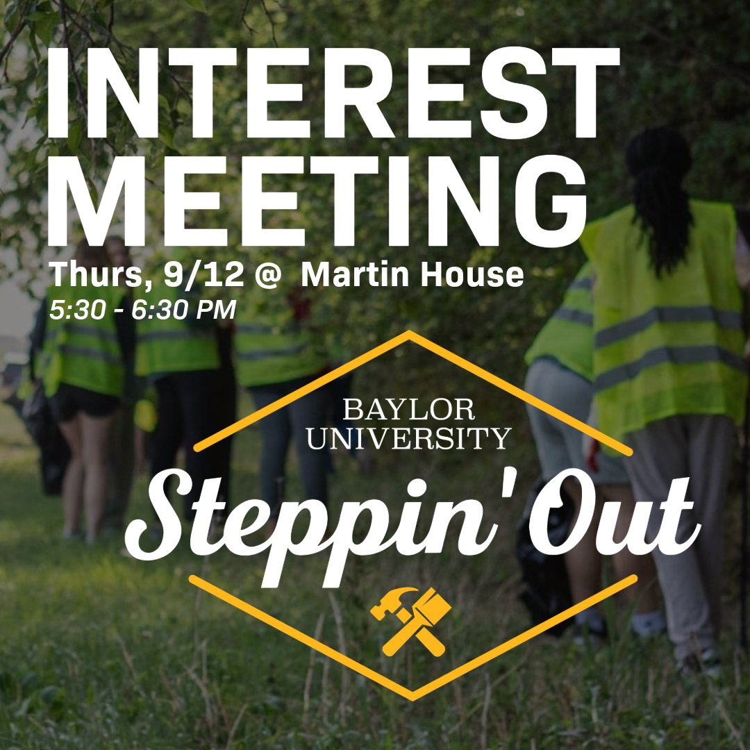 Baylor Missions, Service & Public Life tweet media