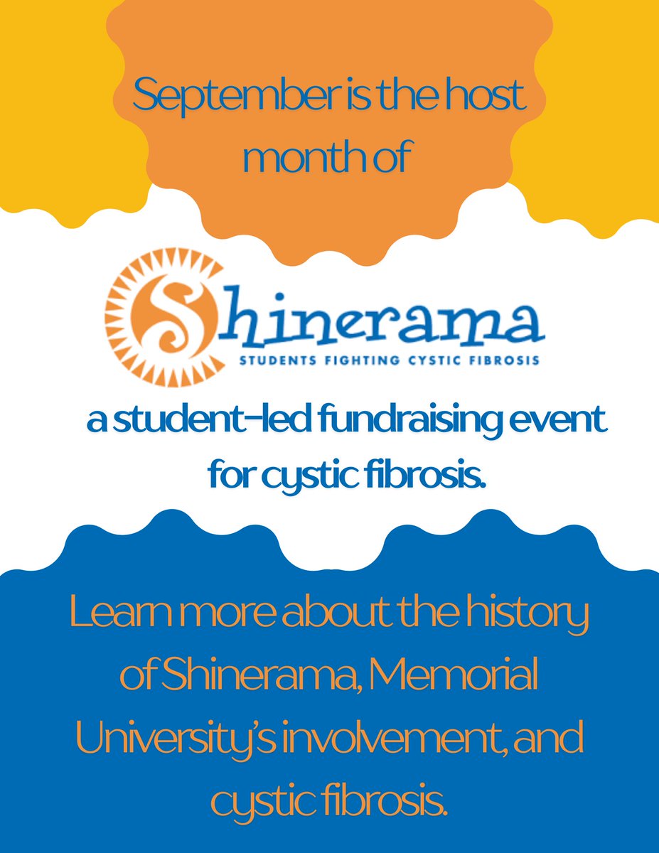 Welcome to the fall semester! Always a pleasure to see our students back on campus 😊

On your next visit to the library, check out our September displays on ovarian cancer/PCOS and cystic fibrosis/Shinerama!