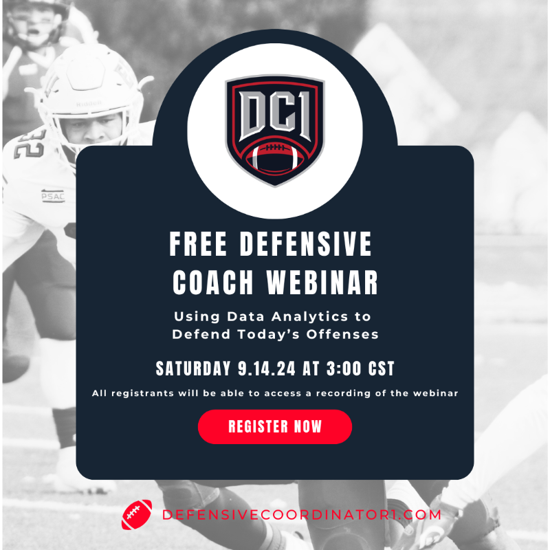 DefCoordinator1's tweet photo. An introduction to DC1 - an effective - yet inexpensive data analytics tool built for defensive coaches by defensive coaches