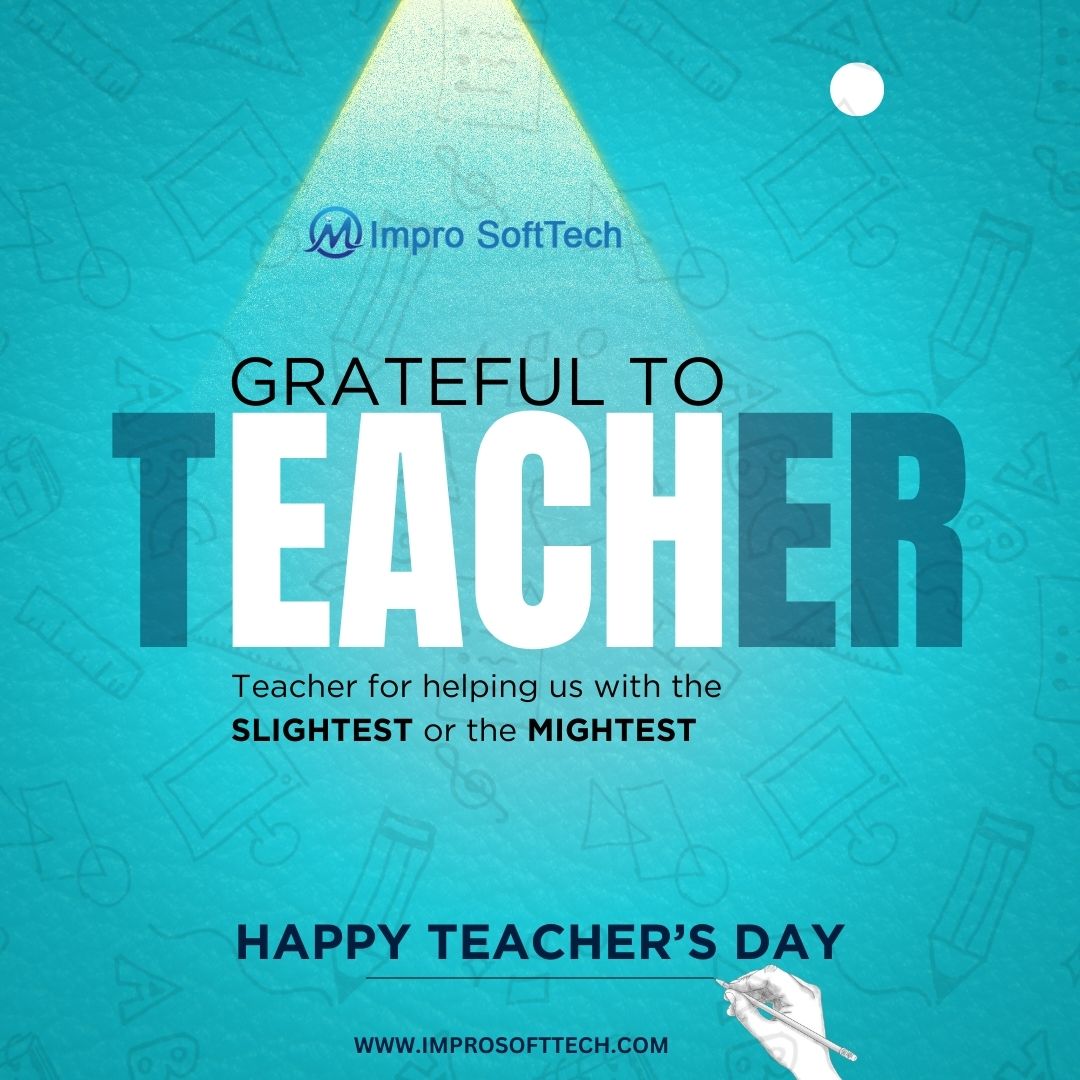 impro_softtech's tweet image. #HappyTeachersDay2024 #improsofttech