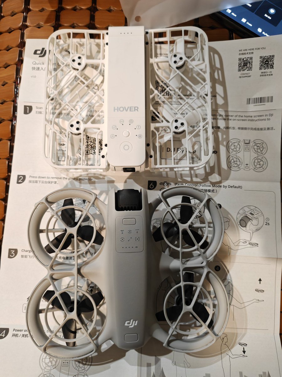 tks's tweet photo. #DJINEO
完全に #HoverX1 だww
折り畳めないけど、機能や操作方法を被せてきた @GOROman https://t.co/8zAMtFjIhx