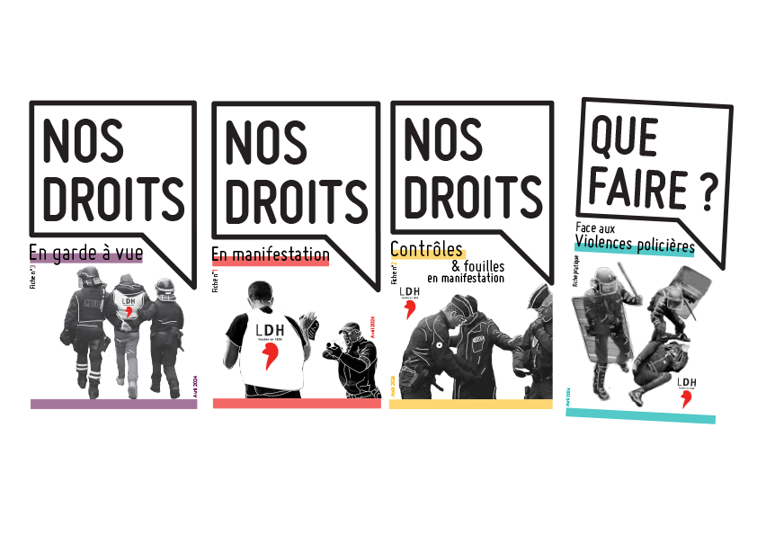 Les fiches Que faire face aux #violencespolicières, Nos droits en #manifestation, en garde à vue et en cas de contrôles sont en accès libre, utilisez-les ! ↷
ldh-france.org/defendre-vos-d…