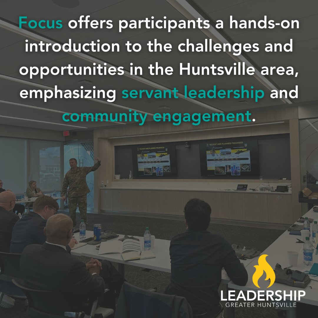 Focus applications close NEXT FRIDAY! Applications for Focus Class 47 taking place in November close next Friday, September 13th. Learn more about Focus and submit an application here: leadershiphsv.org/focus.