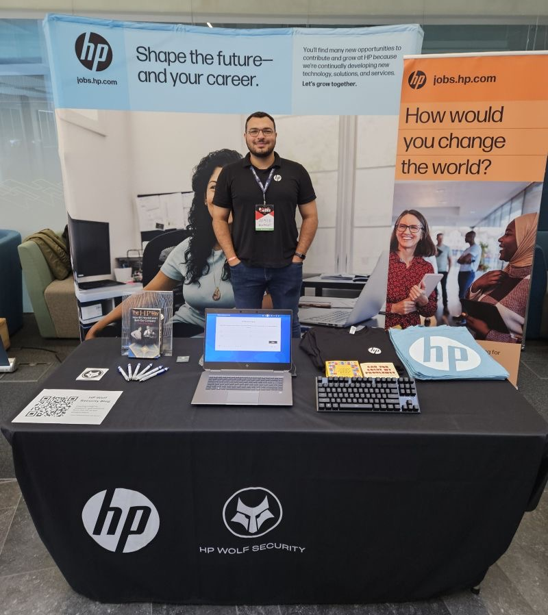 HP Wolf Security tweet media