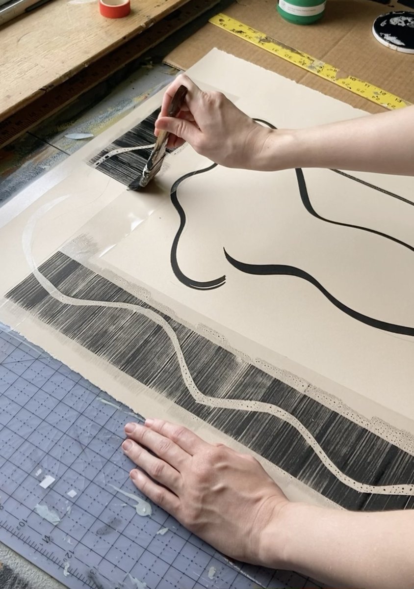 #AnnaKoeferl invites us inside her New Orleans studio ahead of her presentation at Art on Paper in New York: bit.ly/3Z79aA2