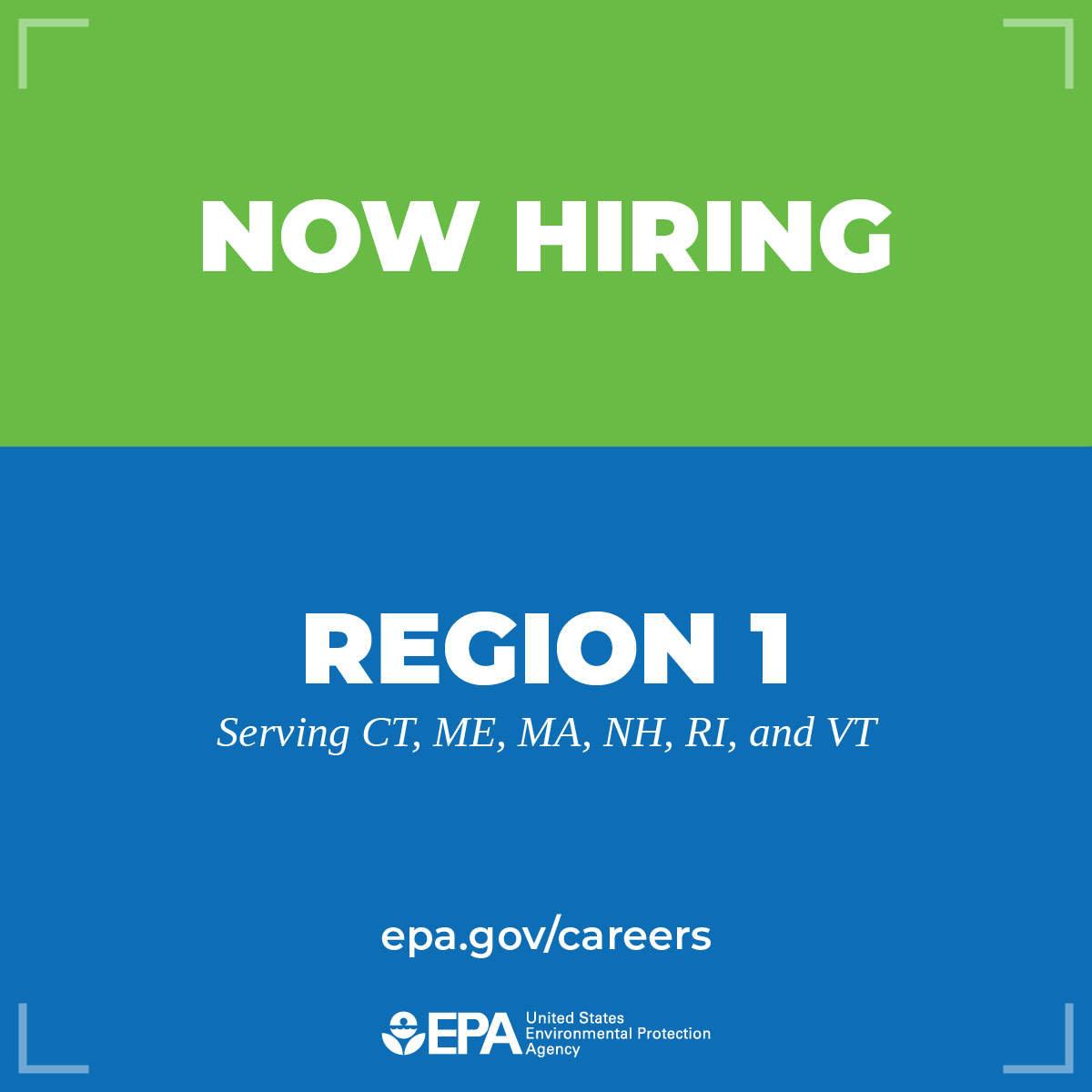 EPARegion1's tweet photo. 📢 Join the U.S. Environmental Protection Agency!
✅ Tackling climate change
✅ Reducing air pollution
✅ Advancing environmental justice
Find your career today 🔗: https://t.co/xwvn4zY46t
#BeEPA #EPANewEngland #CareerOpportunities https://t.co/TL87Brsw6Q