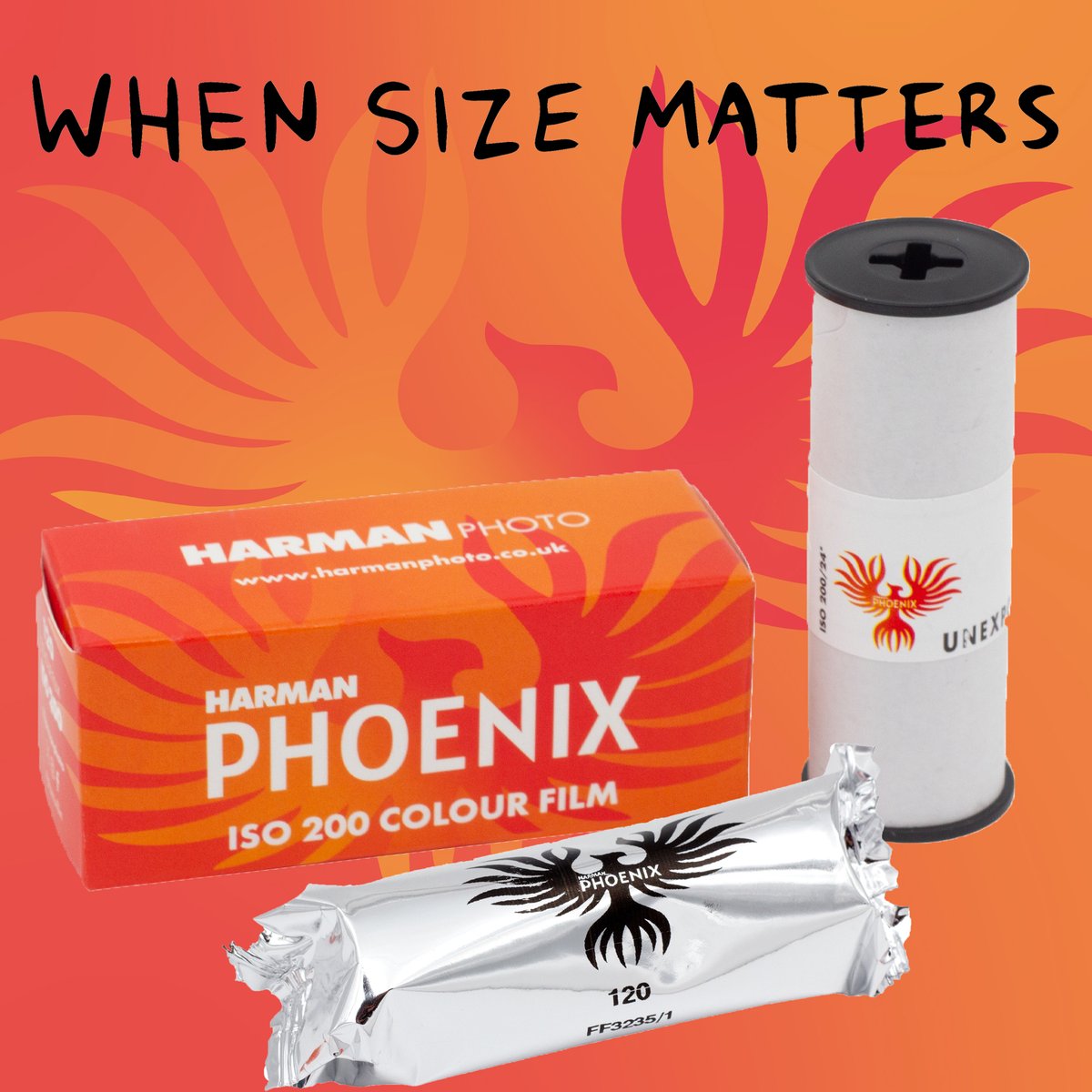 Sometimes bigger is better! HARMAN Phoenix 200 now available in 120

Using the feedback form on harmanphoto.co.uk you  told us that you wanted to see Phoenix film in medium format, we listened and here it is:)

Available now!

#biggerisbetter #harmanphoenix120 #phoenixfilm
