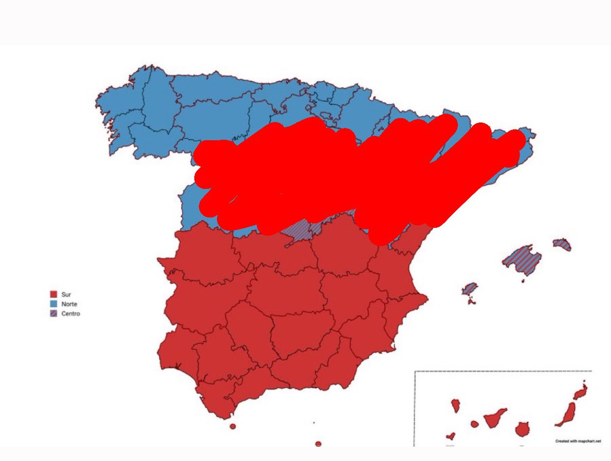 Soloveyer's tweet photo. como alguien del norte yo la veo así https://t.co/3WAtbmiBW9