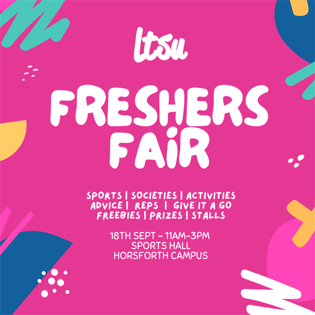 leedstrinitysu's tweet image. Fresher’s fair: Exploring new opportunities, meeting new mates, and collecting all the freebies! 🎒 Fresher’s Fair, here we go! 🌟#LTSU #FreshersVibes #NewBeginnings #CampusLife