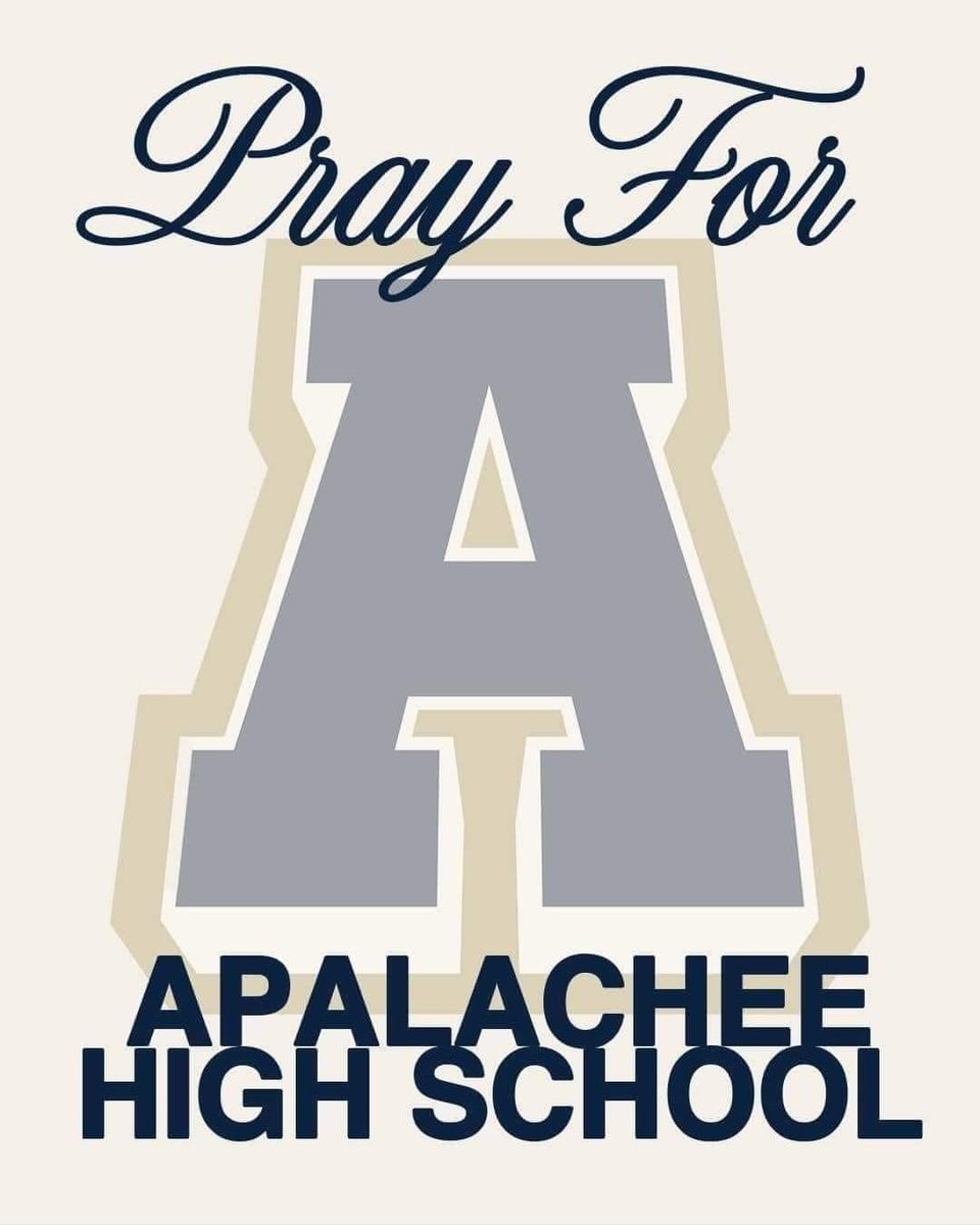 Our Thoughts &amp; Prayers for all at Apalachee High School during this time.