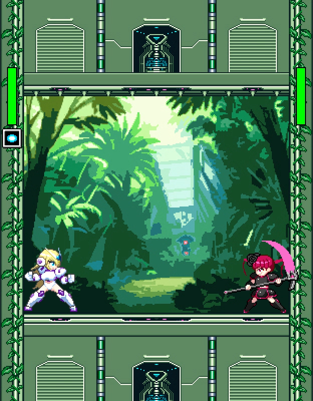 aimerluna2nd's tweet photo. ジャングルステージのドット絵背景ができました！  https://t.co/puDNcdd2DZ #自作ゲーム #ドット絵 #pixelart #アクションゲームツクール https://t.co/6PABcyG3Km