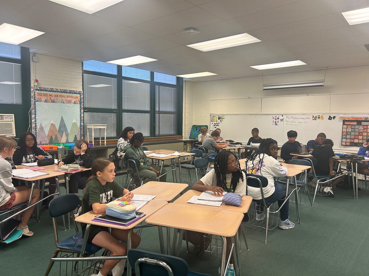 Students in 6th and 8th grade were rocking SEL and goal setting in advisory!  Great work staff and students