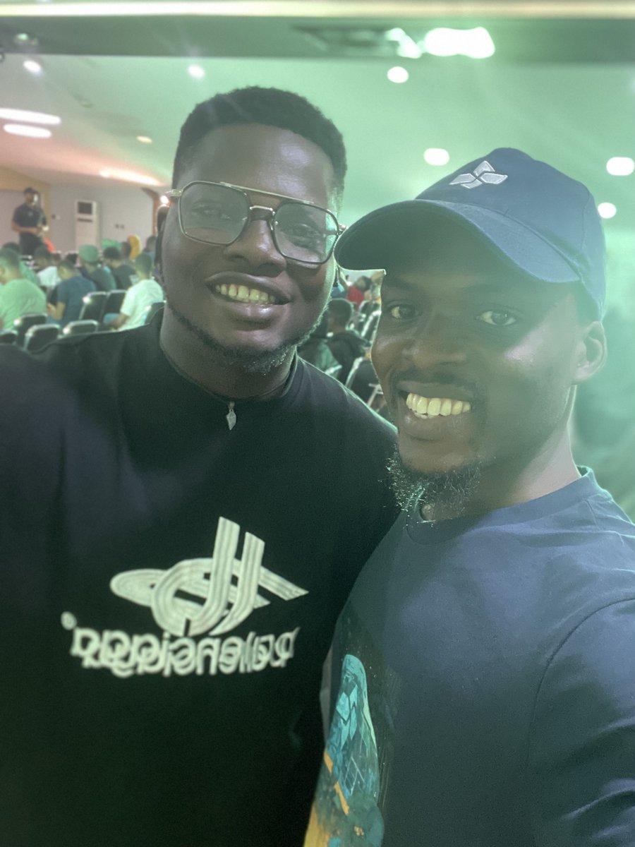 Dean8IX's tweet image. Day 1 of the ⁦@Web3LagosCon⁩ with @jery91512303. 

#Web3LagosConference