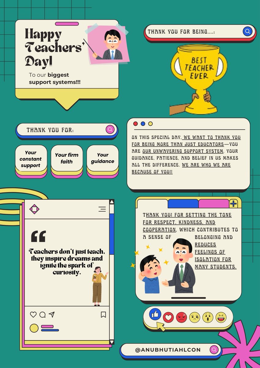 "Teaching is a noble profession that shapes the character, intellect, and soul of future generations." Wishing all the teachers a very Happy Teachers' Day! You make a lasting impact every day, and we're grateful for everything you do!