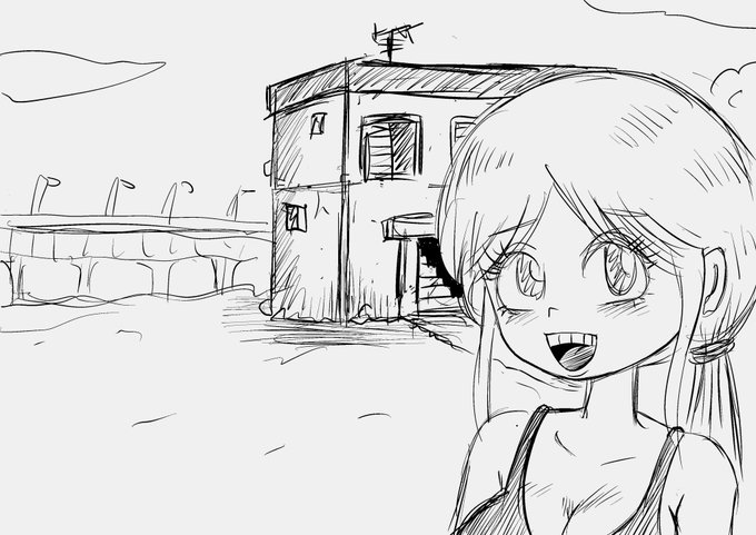 落書きした。#お絵描き #イラスト練習 