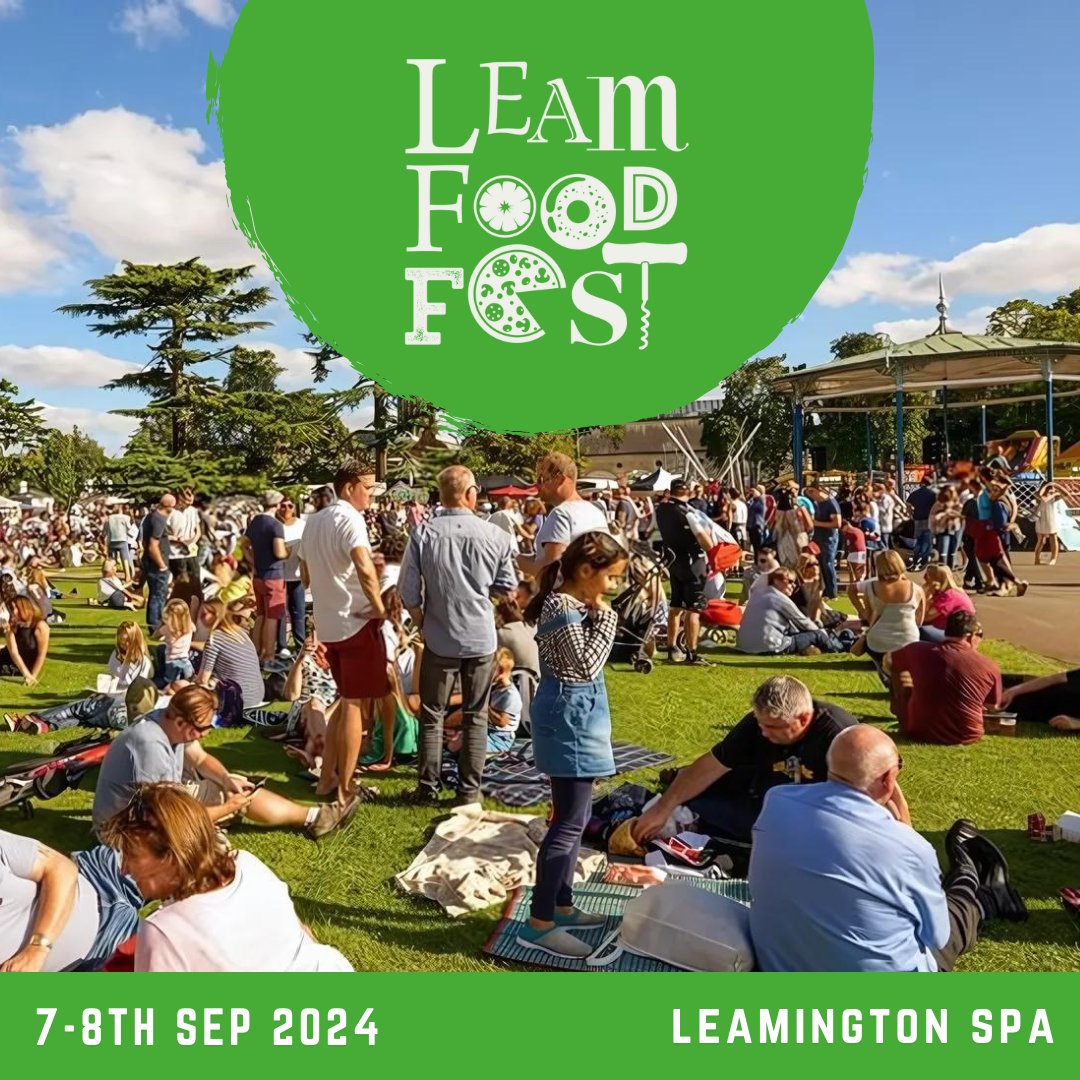The Leamington Food and Drink Festival is here! 😍

Come along to the Pump Room Gardens for a free event celebrating the best local and regional food and drink. Enjoy live music, cooking demonstrations, and much more!

🗓️ 7th &amp; 8th Sept 2024 
leamingtonfoodfestival.co.uk