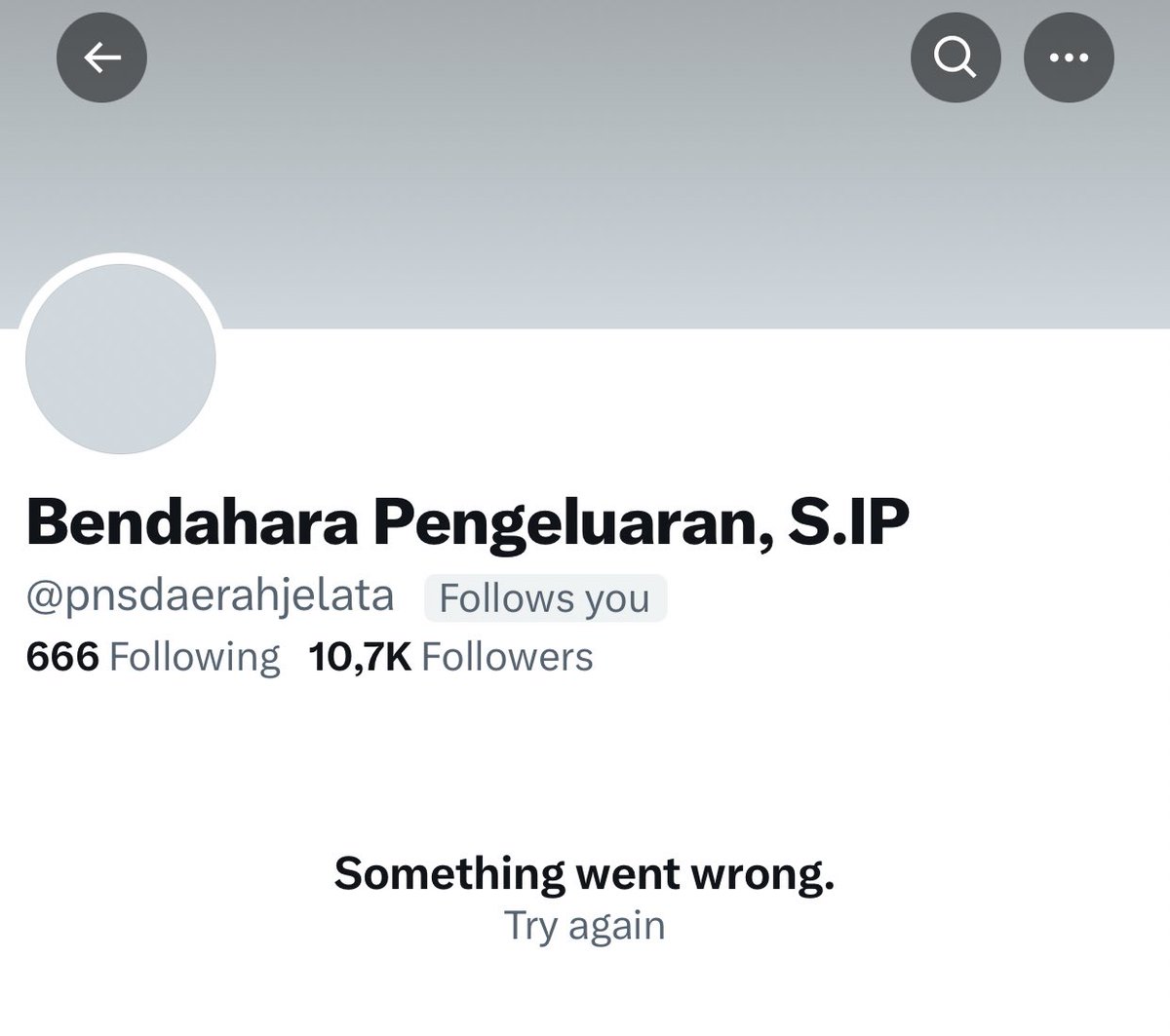 Bang bend @pnsdaerahjelata kenapa nih?