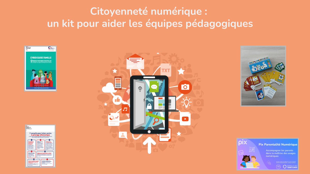 DRANE Provence-Alpes-Côte d'Azur (@dranepaca) on Twitter photo ⚠ Mai 2024 : obligation d'informer les parents d'élèves au sujet de l'apprentissage de la citoyenneté numérique inscrite au Code de l'Education.
Retrouvez les outils 🛠 du kit mis en place par la <a href="/DranePaca/">DRANE Provence-Alpes-Côte d'Azur</a> à destination des équipes pédagogiques
🔗pedagogie.ac-aix-marseille.fr/jcms/c_1122579… ⚠ Mai 2024 : obligation d'informer les parents d'élèves au sujet de l'apprentissage de la citoyenneté numérique inscrite au Code de l'Education.
Retrouvez les outils 🛠 du kit mis en place par la <a href="/DranePaca/">DRANE Provence-Alpes-Côte d'Azur</a> à destination des équipes pédagogiques
🔗pedagogie.ac-aix-marseille.fr/jcms/c_1122579…