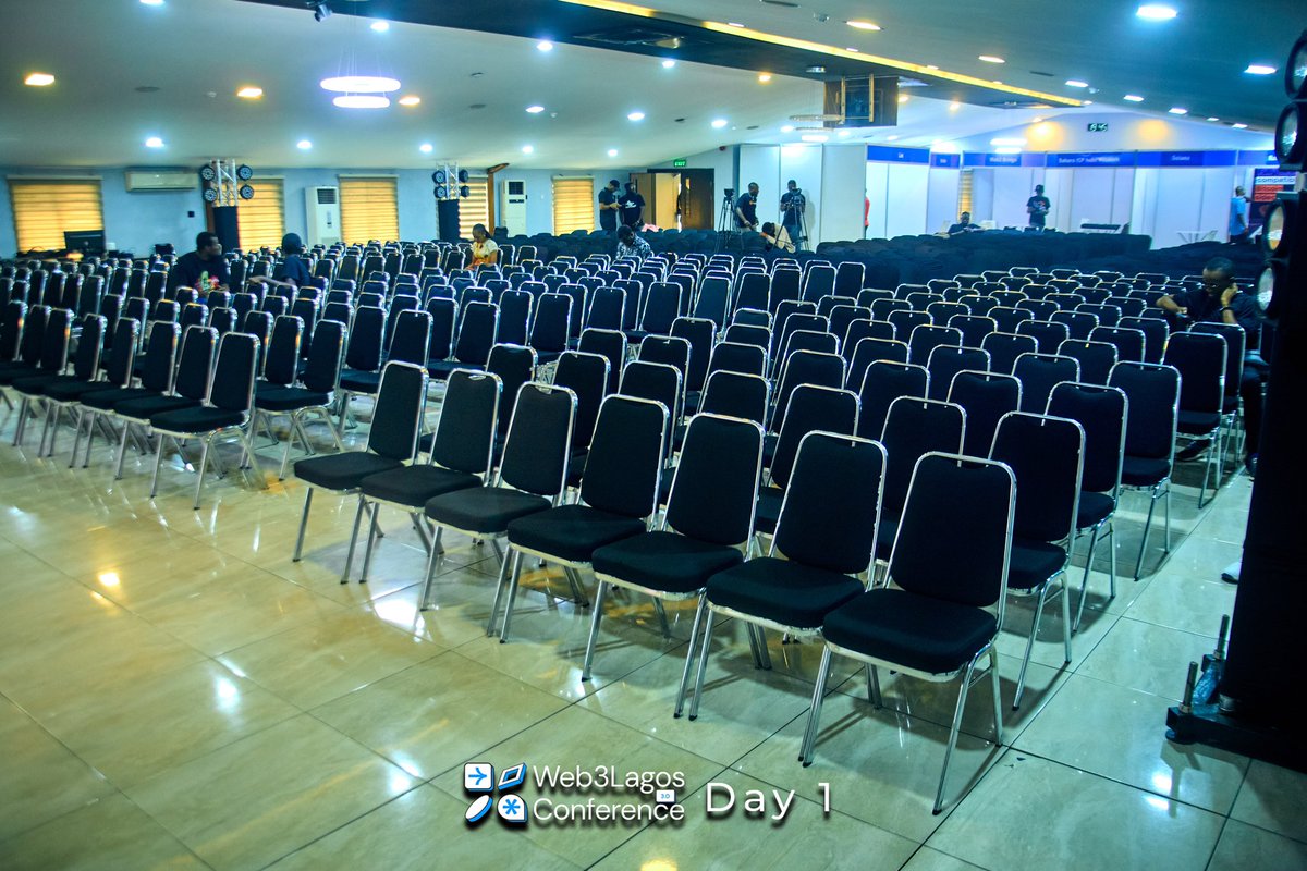 Jerydam00's tweet image. Let get it begin......
Day 1 @Web3LagosCon. 
@Web3Bridge
#web3LagosConference