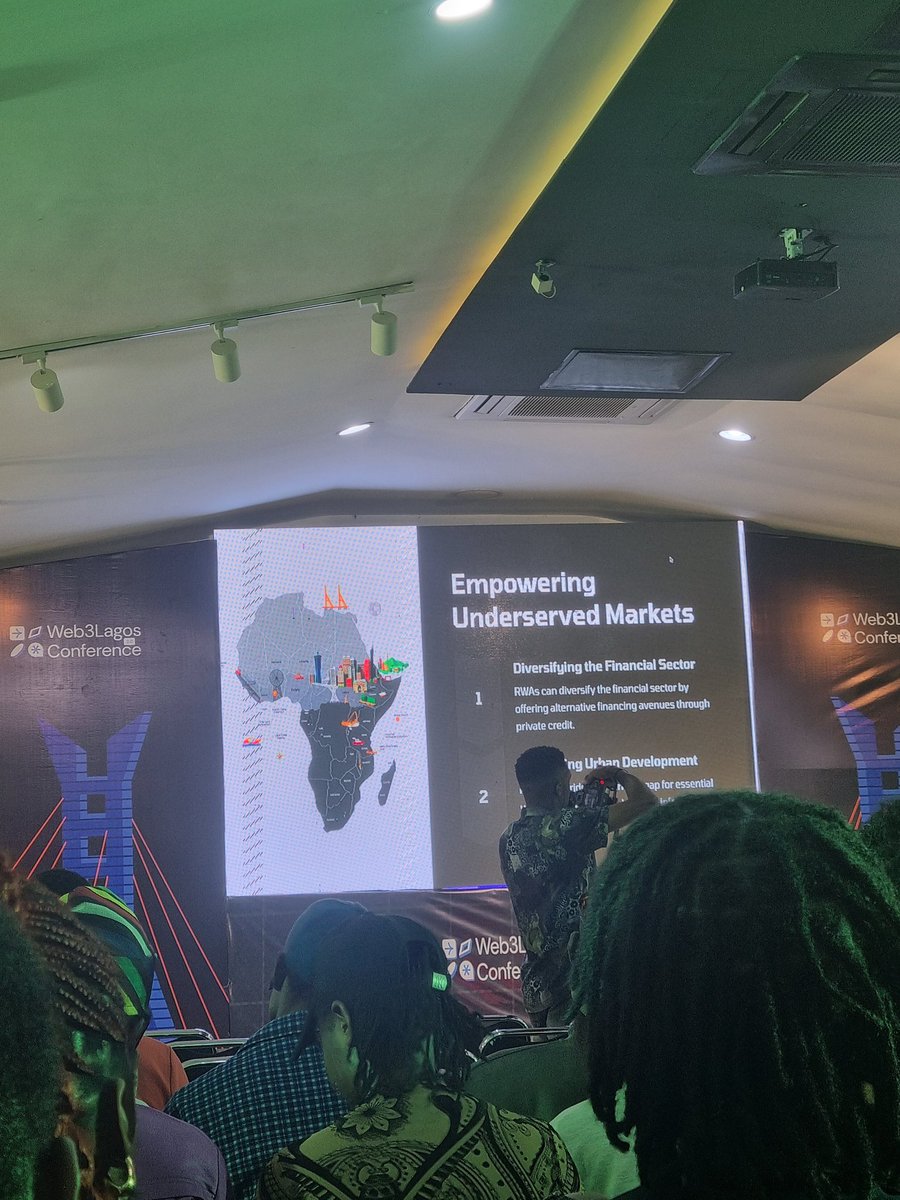 _kanimoh's tweet image. Live at @Web3LagosCon and it&apos;s already getting interesting. 

Bullish on RWAs!
#Web3lagosconference