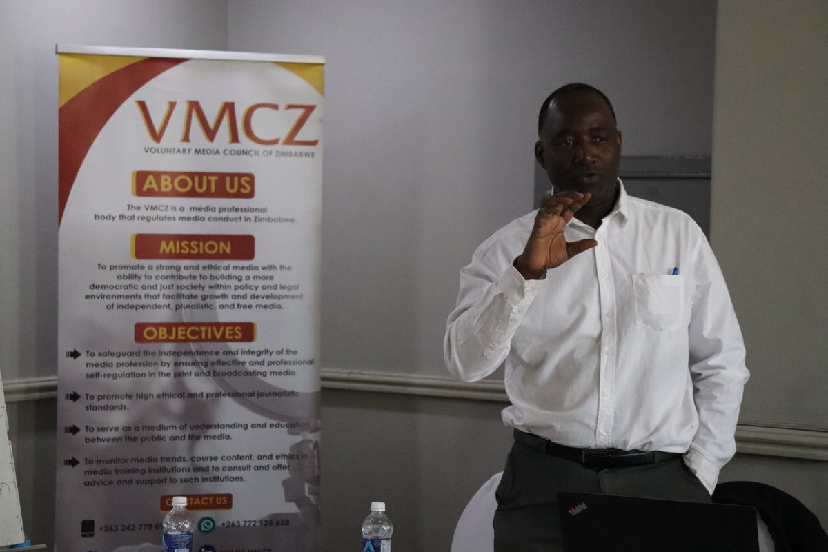 VMCZ Zimbabwe (@voluntarymedia) on Twitter photo "Never stop learning" Media Lawyer Chris Mhike urges Journalists. Adds "Having a Diploma or Degree in Journalism is not enough. Look for short courses that speak to the Law as a Court Reporter"
<a href="/ZUJOfficial/">Zimbabwe Union of Journalists</a> <a href="/MAZ_Zim/">Media Alliance Zim</a> <a href="/ZinefZimbabwe1/">ZinefZimbabwe1</a> <a href="/ZimMediaNexus/">Zim Media Nexus</a> <a href="/IMSforfreemedia/">IMS</a> "Never stop learning" Media Lawyer Chris Mhike urges Journalists. Adds "Having a Diploma or Degree in Journalism is not enough. Look for short courses that speak to the Law as a Court Reporter"
<a href="/ZUJOfficial/">Zimbabwe Union of Journalists</a> <a href="/MAZ_Zim/">Media Alliance Zim</a> <a href="/ZinefZimbabwe1/">ZinefZimbabwe1</a> <a href="/ZimMediaNexus/">Zim Media Nexus</a> <a href="/IMSforfreemedia/">IMS</a>