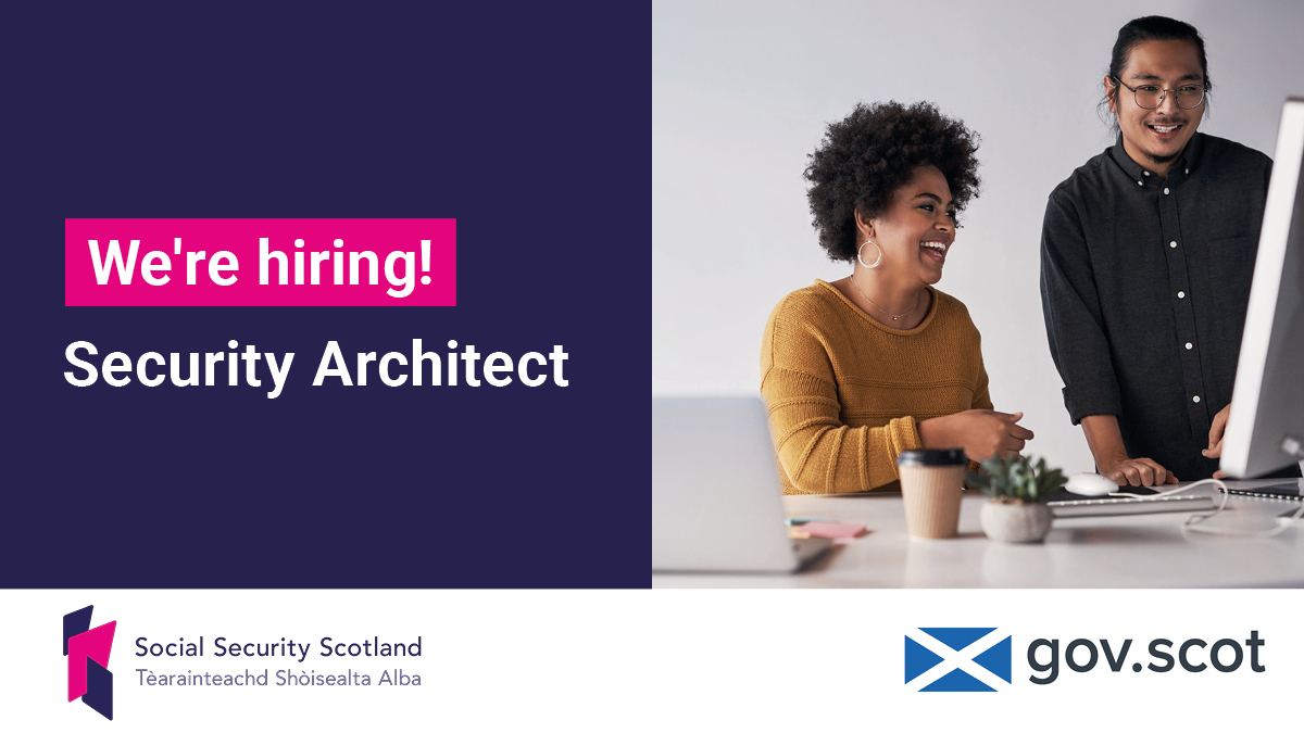 scotgovjobs's tweet image. Are you looking for a job where you can make a real difference to the people of Scotland?

@SocSecScot are hiring a Security Architect to work within the Digital Risk &amp;amp; Security Branch of their Chief Digital Office.

Learn more: ow.ly/hIJa50TaHHV

#SecurityArchitecture