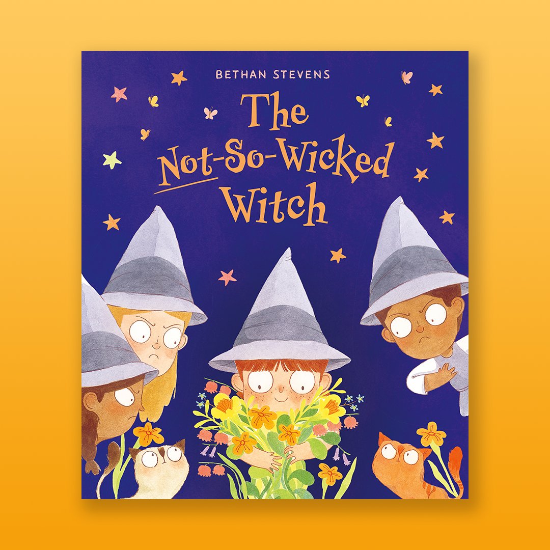 Happy publication day to The Not-So-Wicked Witch by Bethan Stevens!

On the sleepiest of nights, when the air is still and the moon is full, the conditions are just right… for WITCHES TO TAKE FLIGHT...