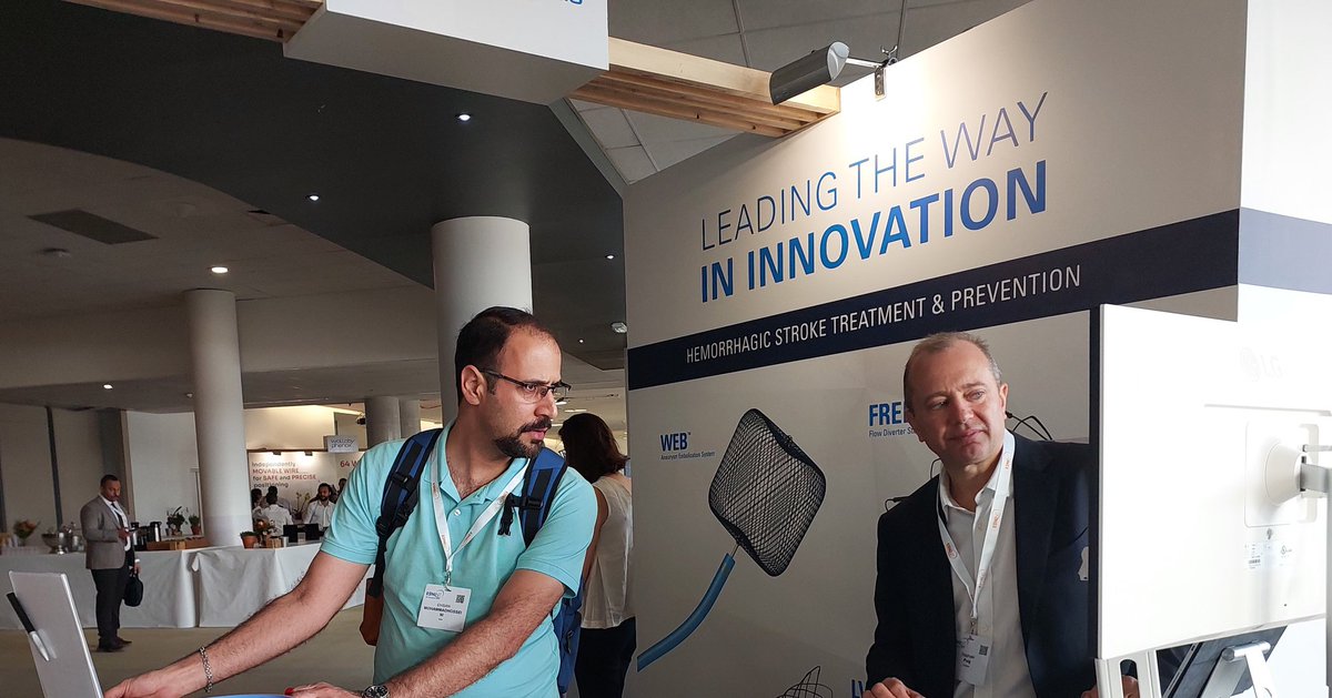 ehsan_m_h76's tweet photo. ESMINT2024
#ESMINT2024 #Microvention 
#Neurointervention #Neurosurgery https://t.co/NcWXwXnB5N