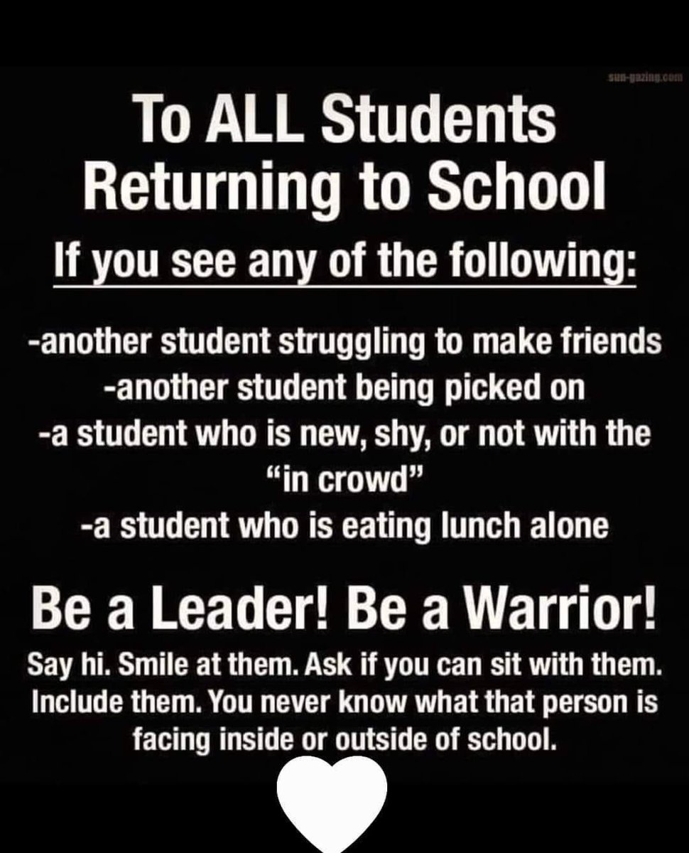 An important reminder this week as <a href="/MTPSpride/">Middletown Township Public Schools</a> opens for a new school year!