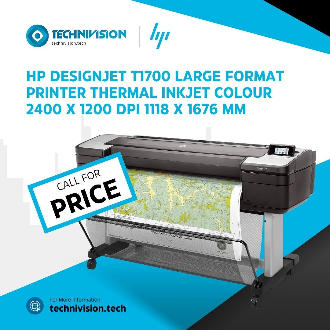 amjadakassem's tweet image. 🖨️🎨 HP DesignJet T1700 Large Format Printer
bit.ly/4aPeue6
🌈 Print Quality: 2400 x 1200 DPI
📏 Max Size: 1118 x 1676 mm
💡 Technology: Thermal Inkjet
High-resolution prints for your large-scale projects! 🚀
#LargeFormatPrinter #HPDesignJet #PrintSolutions