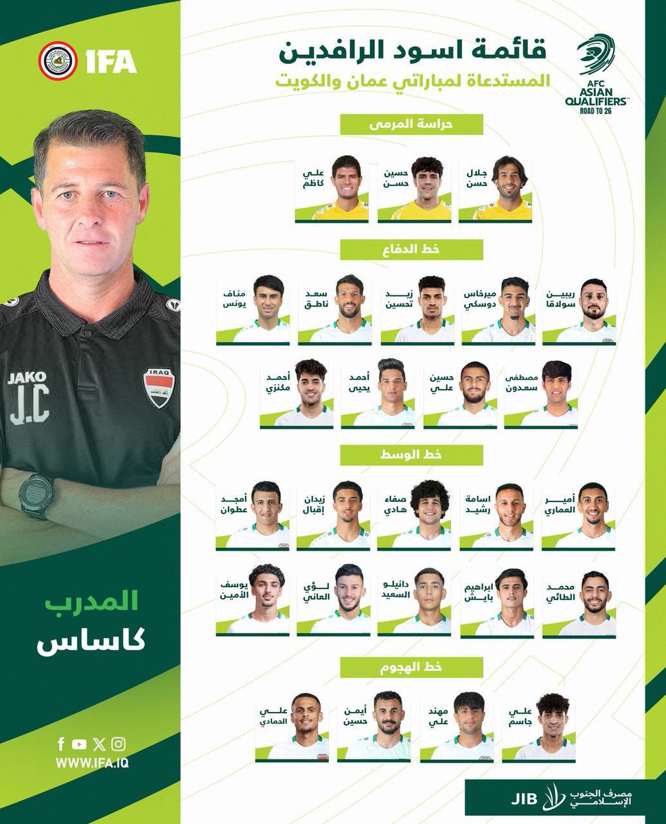 qcg5_'s tweet photo. خطورة المنتخب العراقي تكمن في الكرات العرضية والركلات الركنية في ظل وجود في خط المقدمة أيمن حسين.
لابد من تماسك الخطوط ببعضها البعض وعدم إعطاء مساحات للاعبين المنتخب العراقي للعب العرضيات وأيضا التسديد على المرمى.
#كلنا_معك https://t.co/tCwCj7gulJ