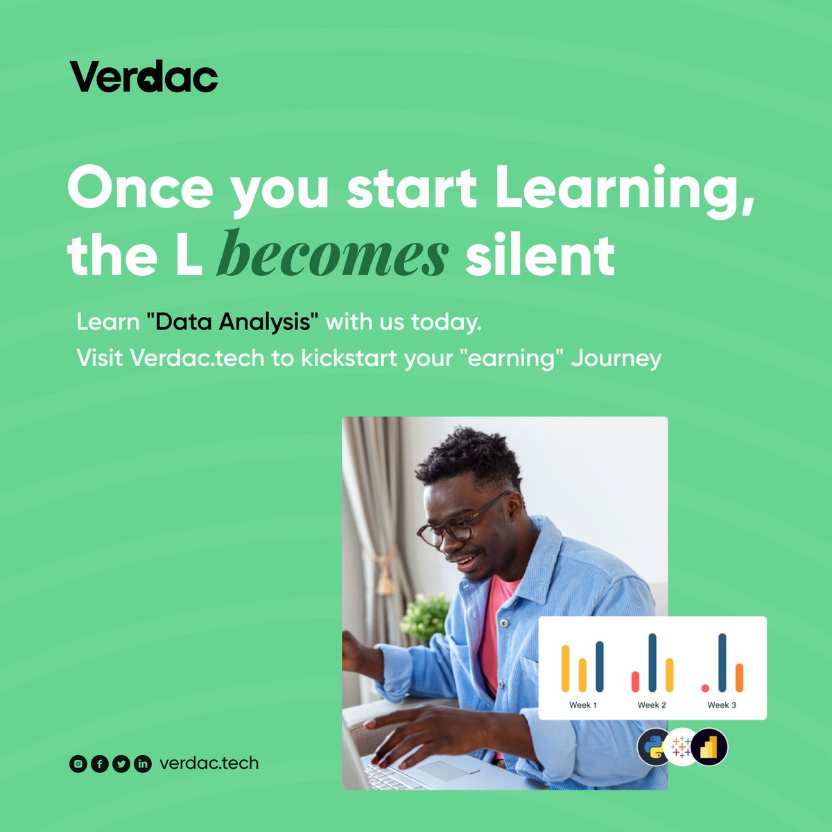 VerdacTech's tweet image. The best way to learn is by trying, failing, reflecting and trying again. 
DO your best to Earn!💪💫

#verdactech #softwaredevelopment #growth #learntech #earnindollars #teachersday2024
