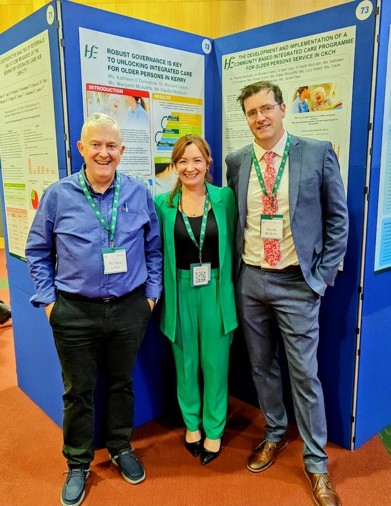 Such a pleasure to meet our colleagues from <a href="/KerryIcpop/">Kerry ICPOP</a> at the Integrated Healthcare: Advancing Health Service Reform Conference today! Well done to Dr. Liston, Kathleen and <a href="/PhysioMcQ/">Paudie McQuinn</a> on their work and presentations! #integratedcare #EnhancedCommunityCare <a href="/HSELive/">HSE Ireland</a> <a href="/CorkKerryCH/">Cork Kerry Community Healthcare</a>