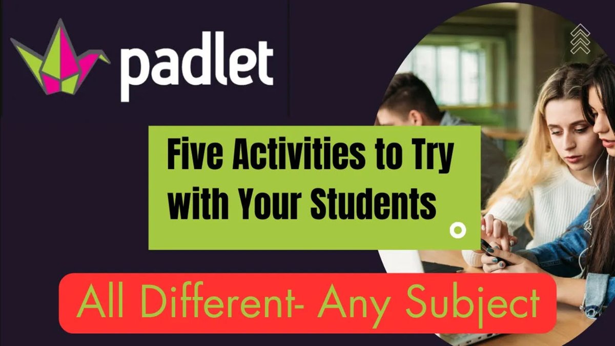 5 teaching ideas using the AI in Padlet-Tips for starting new year year Video: lnkd.in/dtYvUv5j #EdTech #AIinEducation #TeachingTips #PadletIdeas #BackToSchool #TeacherTools #Padle #DigitalTeaching