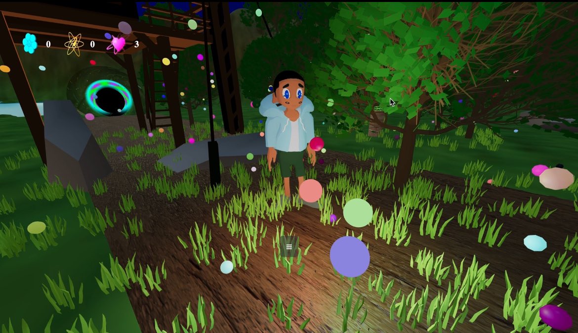 ASX0096's tweet image. Update 3.9
*footage of site is sped up 
UI bar and in game UI altered 
Glowing orbiting orbs 

Using react three fiber 
#threejs #reactthreefiber #coding