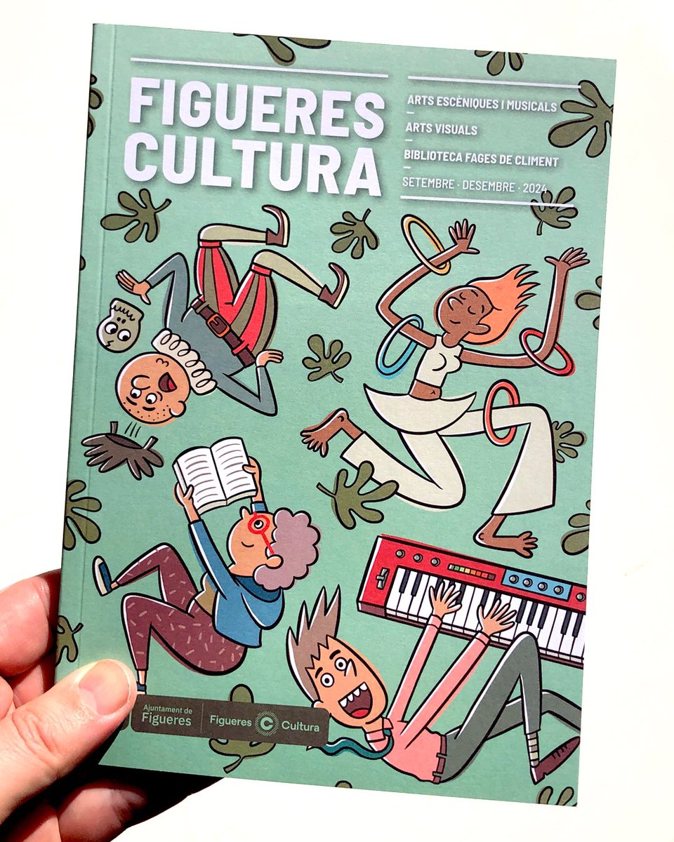 XaviRamiro's tweet photo. Il·lustració per a la programació setembre-desembre 2024 de #FigueresCultura.
👉🏻 Versió digital: https://t.co/uDTJ7TKphT https://t.co/PVW0xsGFzA