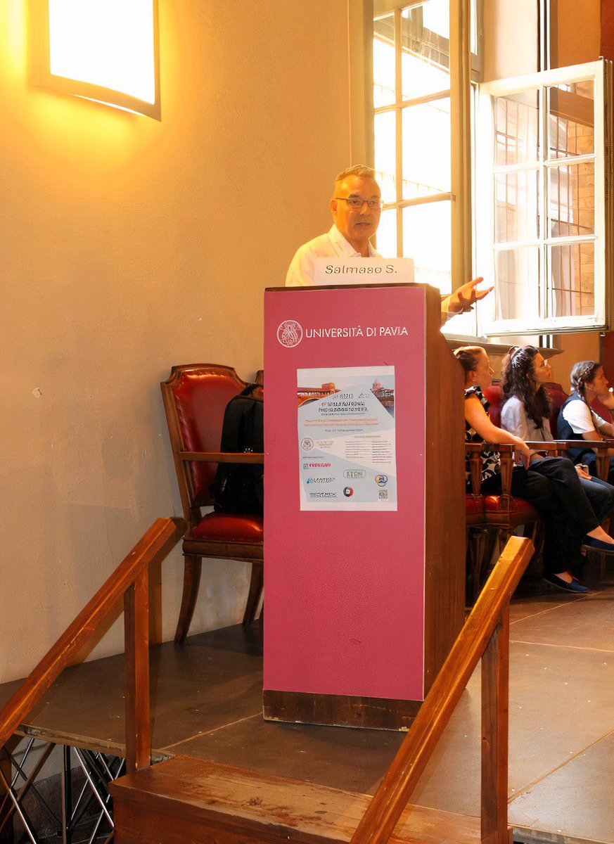 CRS_Italia's tweet photo. We took part in the 1st doctoral school for pharmaceutical technologists organized by #SITELF with a lecture by our president Stefano Salmaso. Amazing environment and great participation from young scientists! @unipv @PaolaMinghetti https://t.co/yJXqxbFnDo