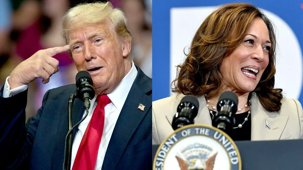 TRUMP ON HARRIS DEBATE STRATEGY: 
'I'm going to let her talk'

😅