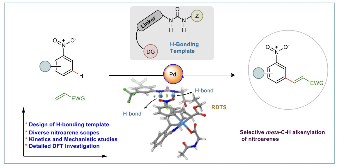 Debabrata Maiti (@maiti_iitb) on Twitter photo Out in <a href="/NatureComms/">Nature Communications</a> : Urea-based H-bond donors with nitrile directing groups for meta-C-H functionalisation of nitroarenes.
Congrats to <a href="/DuttaBish20698/">Dutta Bishal</a> and <a href="/_animesh_ghosh/">Animesh Ghosh</a>
A big thanks to our collaborators <a href="/rafkow2d/">RKowalczyk_lab</a> and <a href="/CompCatLab/">Bhaskar Mondal</a> with <a href="/dm_lab/">DM Lab IIT Bombay</a>.
doi.org/10.1038/s41467… Out in <a href="/NatureComms/">Nature Communications</a> : Urea-based H-bond donors with nitrile directing groups for meta-C-H functionalisation of nitroarenes.
Congrats to <a href="/DuttaBish20698/">Dutta Bishal</a> and <a href="/_animesh_ghosh/">Animesh Ghosh</a>
A big thanks to our collaborators <a href="/rafkow2d/">RKowalczyk_lab</a> and <a href="/CompCatLab/">Bhaskar Mondal</a> with <a href="/dm_lab/">DM Lab IIT Bombay</a>.
doi.org/10.1038/s41467…