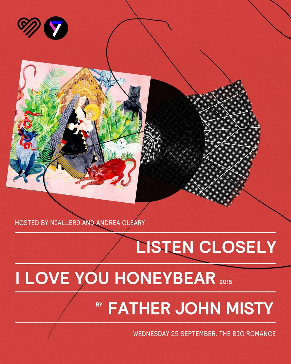Nialler9 (@nialler9) on Twitter photo This two hour episode is released in advance of The Nialler9 Podcast Listening Party for Father John Misty – I Love You, Honeybear (2015) at <a href="/BigRomanceBar/">The Big Romance</a> in Dublin on Wednesday September 25th at 7pm. More details inside:
eventbrite.ie/e/father-john-… This two hour episode is released in advance of The Nialler9 Podcast Listening Party for Father John Misty – I Love You, Honeybear (2015) at <a href="/BigRomanceBar/">The Big Romance</a> in Dublin on Wednesday September 25th at 7pm. More details inside:
eventbrite.ie/e/father-john-…