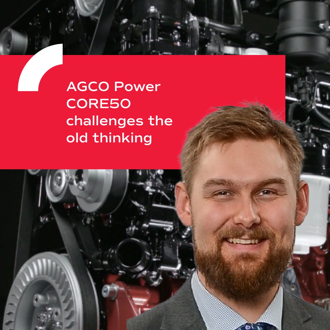 The new four-cylinder AGCO Power CORE50 engine rivals many traditional six-cylinder off-road engines. 

How? Read more about the new thinking that rivals the old conceptions. bit.ly/4cVzsbR