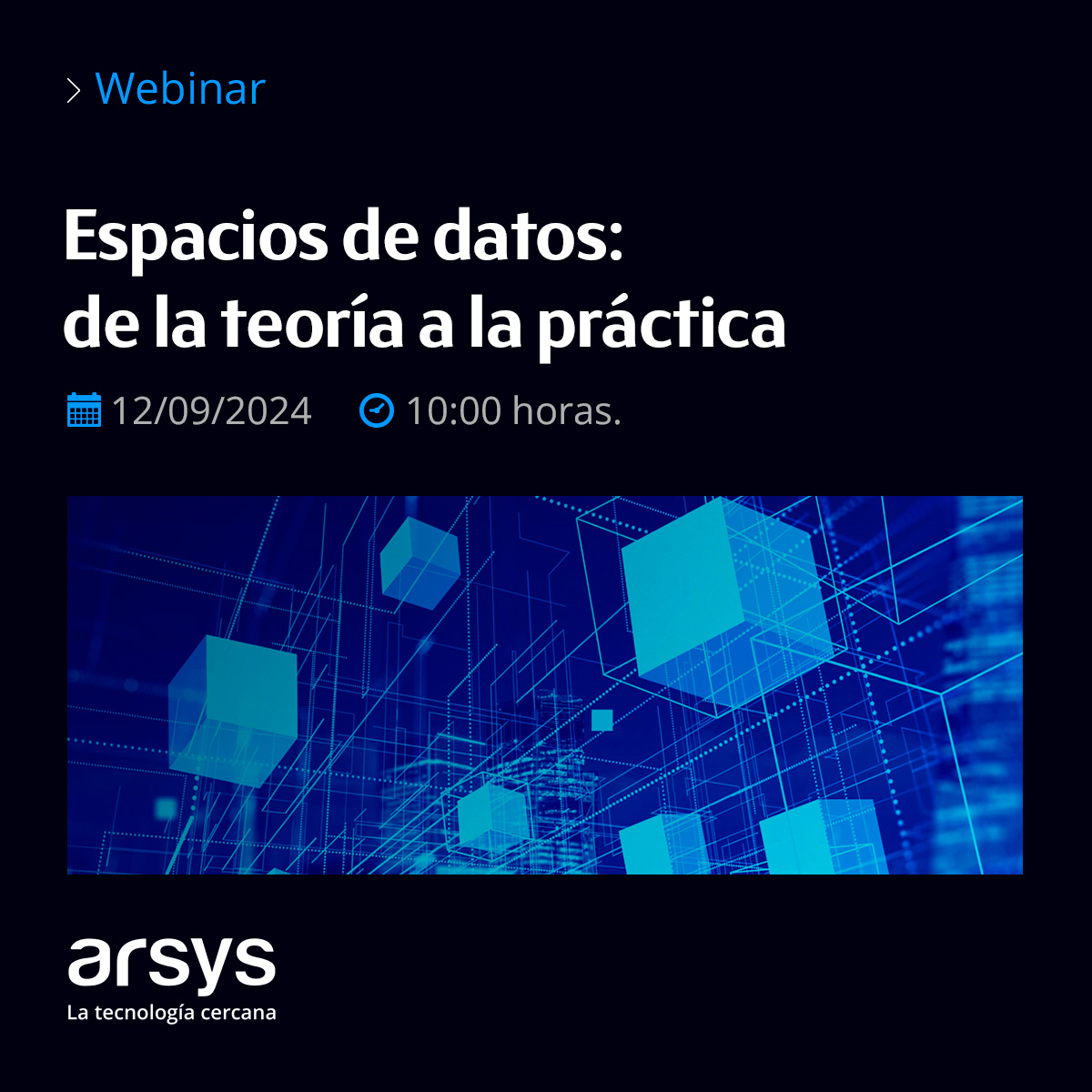 arsys's tweet image. 🎓 En nuestro próximo #webinar llevamos los #EspaciosdeDatos a la práctica gracias a la tecnología #compute2data.

📆 12-sep. 10:00h
▶️ Streaming: bit.ly/4ebXj81

#Dataspace #EconomíadelDato #GAIAX  #datasovereignty #soberaníadeldato @GaiaXSpain