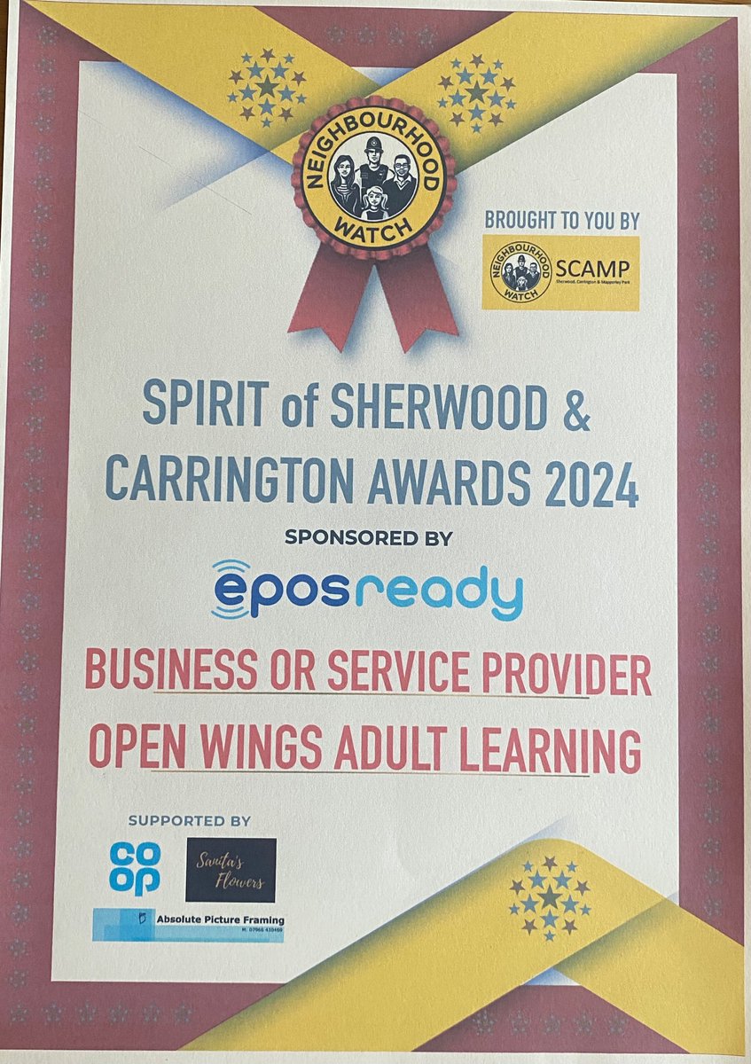 Please vote for us using the link below. Citizens at our centre would be so incredibly proud. The award is for them! 

docs.google.com/forms/d/e/1FAI…