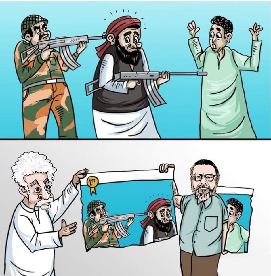 Very powerful caricature 👏🔥