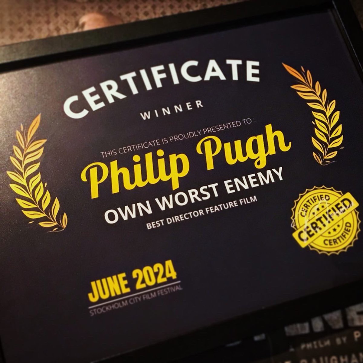 Philip Pugh (Filmmaker) #SupportIndieFilm tweet media