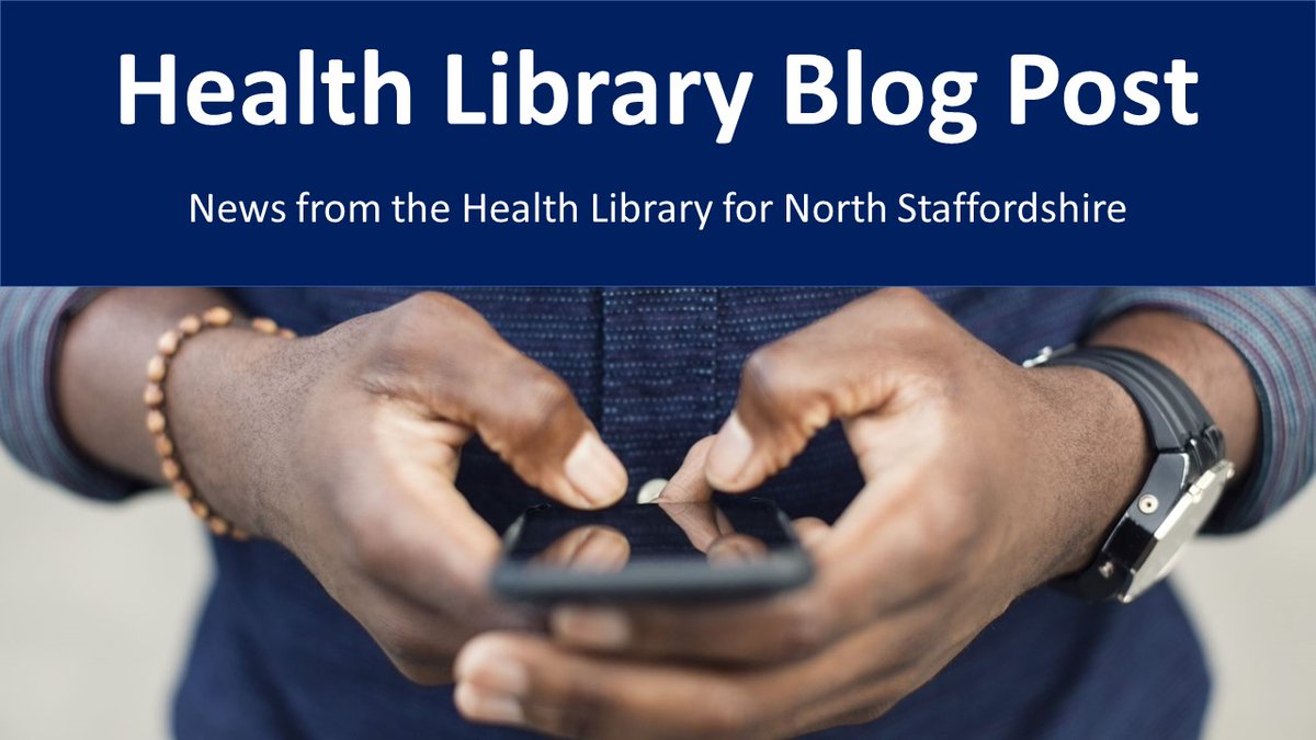 Make sure you stay up-to-date with all the news from the Health Library. Get the latest news about facilities, services and resources from our blog.
hlnews.blogspot.com #NHSLibrary #HealthLibrary #KeeleLibrary