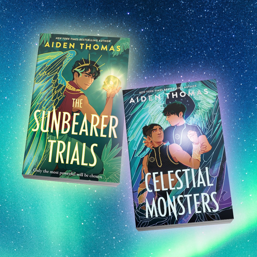 firstinkbooks (@firstinkbooks) on Twitter photo Happy UK publication day to <a href="/aidenschmaiden/">Aiden Thomas π΅πΈ</a> and Celestial Monsters, the heart-stopping sequel to The Sunbearer Trials. Three young semidioses as travel through a dark monster-infested world in a quest to save their friends and return the sun to the sky.
β¨buff.ly/3TiCgsu Happy UK publication day to <a href="/aidenschmaiden/">Aiden Thomas π΅πΈ</a> and Celestial Monsters, the heart-stopping sequel to The Sunbearer Trials. Three young semidioses as travel through a dark monster-infested world in a quest to save their friends and return the sun to the sky.
β¨buff.ly/3TiCgsu