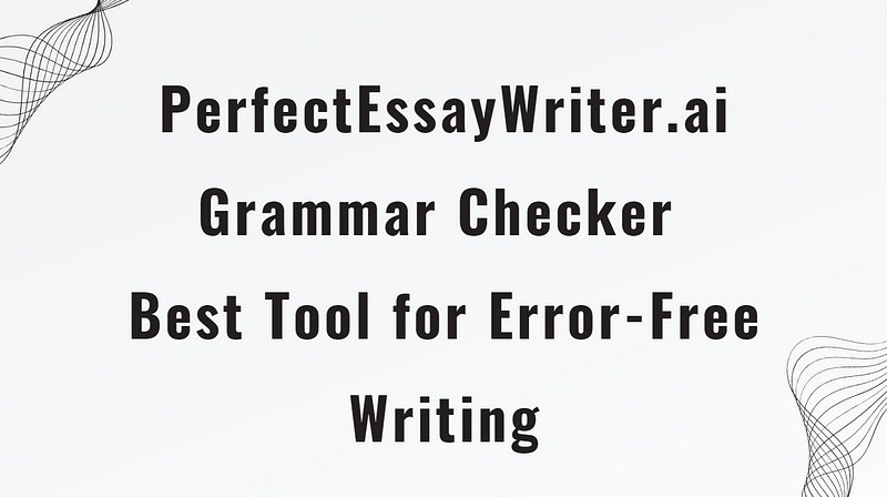 iamstevenrusso's tweet image. Is PerfectEssayWriter Grammar Checker the Best Tool for Error-Free Writing?
repurtech.com/is-perfectessa…
#perfectessaywriter #grammarchecker #errors #essaywriting #aiwriting #Review #twitter #ai #education #students #essaywriting #aiwriting #aitools #trending #Olympics