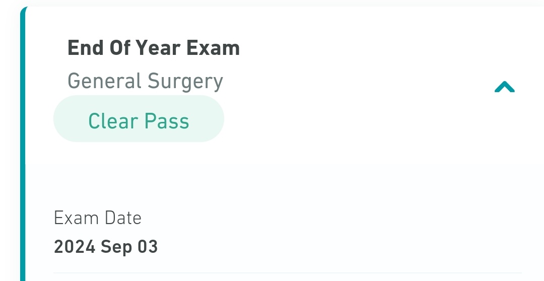 Promotion exam ✅️
R2✅️
R3 ⏳️