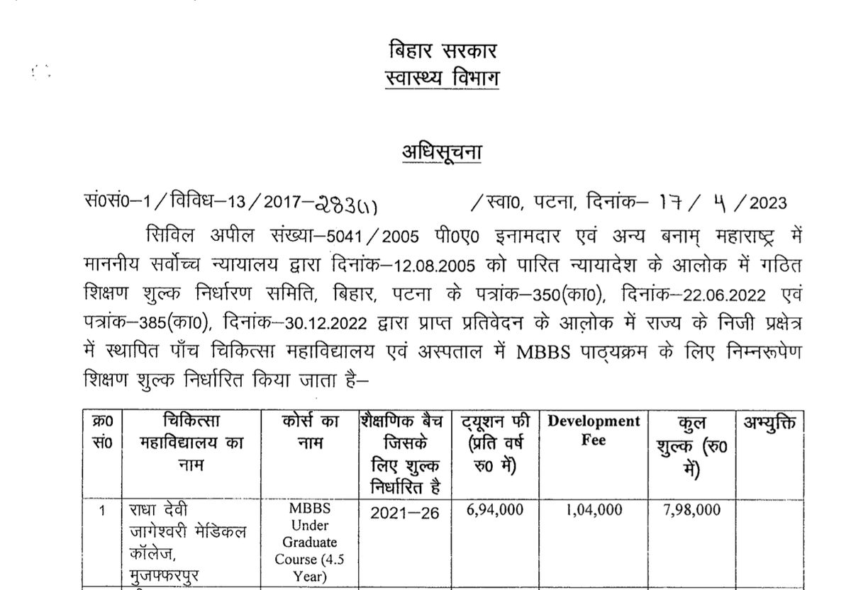 Climate_CAM's tweet photo. @SureshSharmamuz @BJP4India @SureshSharmamuz  Please stop harassing students over fee dues. RDJM College is extorting money from student which is almost 1.5x which is prescribed by the government body. 
#TeachersDay #GangsterInCongress #Wikipedia #BoycottNetflixIndia
@BJP4India @BJPBiharState @TOIIndiaNews https://t.co/xdJdOwolpe